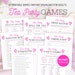 Tea Party Games Bundle, Printable Tea Party Games for Adults, Tea Party ...