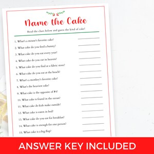 Printable Christmas Game, Christmas Party Game, Holiday Game, Office ...