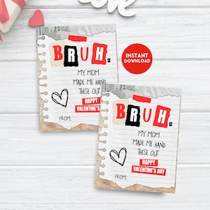 Tarjetas de San Valentín para niños, tarjetas de San Valentín para el aula de niños, divertidas tarjetas de San Valentín para niños preadolescentes para imprimir, tarjetas de San Valentín para la escuela secundaria de la generación Z