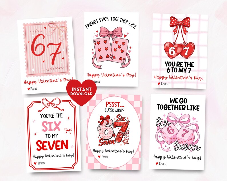 67 valentines day cards for girls