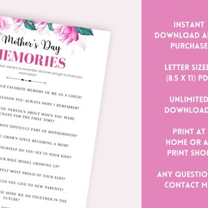 Mother's Day Games, Mother's Day Party Games, Mother's Day Brunch Ideas, Mother's Day Activities, Mum's Day Games, Mum's Day Activities image 5