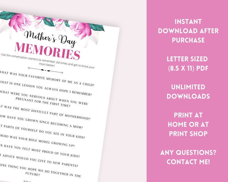 Mother's Day Games, Mother's Day Party Games, Mother's Day Brunch Ideas, Mother's Day Activities, Mum's Day Games, Mum's Day Activities image 5