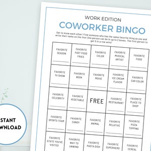 Afdrukbaar kantoorspel, kantoorfeestspel, werkfeestspel, spel voor werk, teamvergadering, teambuildingspellen, pensioen, conferentiespellen