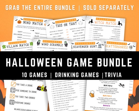 60 Halloween Party Games for Adults, Including Drinking Games