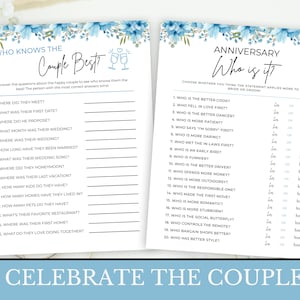 Anniversary Games Bundle, Anniversary Party Games, Wedding Anniversary ...