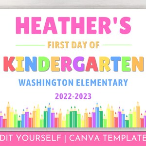 Grußkarte Zum 1. Schultag Oder Kindergartenstart – Motivierend & Personalisierbar