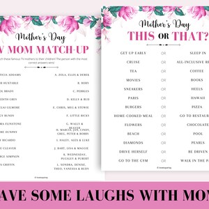 Mother's Day Games, Mother's Day Party Games, Mother's Day Brunch Ideas, Mother's Day Activities, Mum's Day Games, Mum's Day Activities image 3