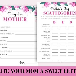 Mother's Day Games, Mother's Day Party Games, Mother's Day Brunch Ideas, Mother's Day Activities, Mum's Day Games, Mum's Day Activities image 4