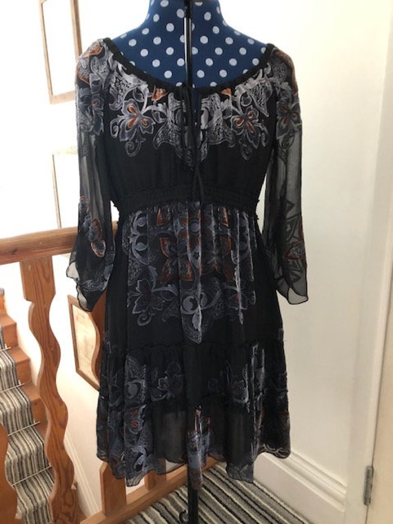 Vintage Dress. Hale Bob Dress. Retro fashion, retr