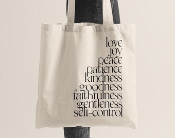 Gentleness & Self-control {Tote Bag} Gentleness & Self-control {Tote Bag}