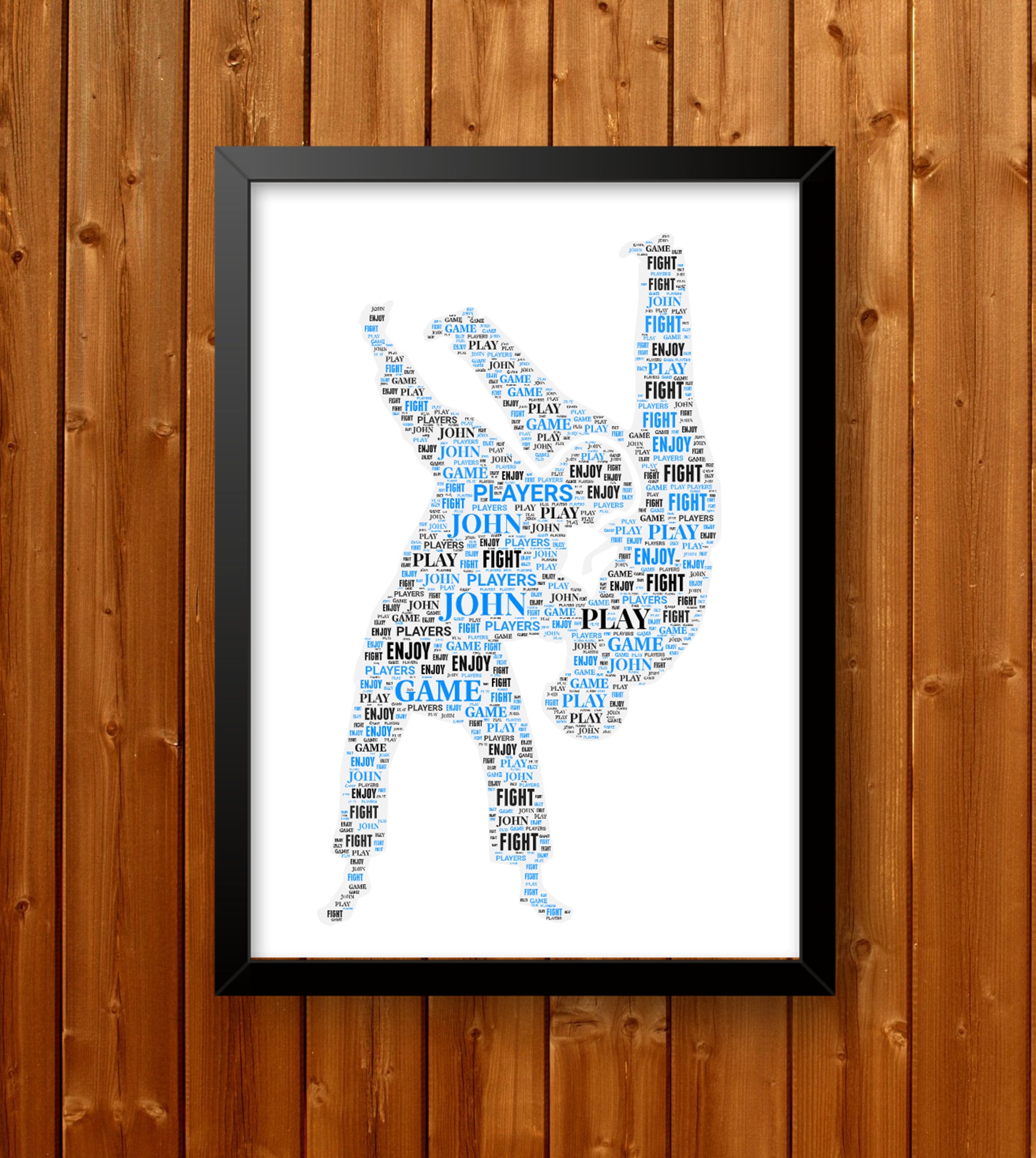 Personalised Judo Gift PRINTABLE Judo Word Art Gift Martial - Etsy