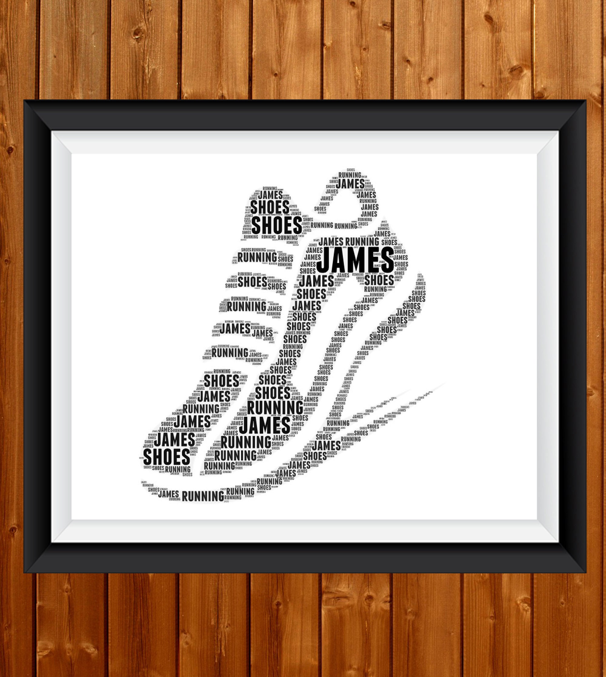 Personalised Running wall art Running Gifts for men Etsy