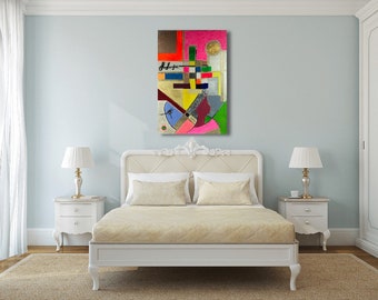 Symphonie in color- acrylic painting on canvas  90x60 cm