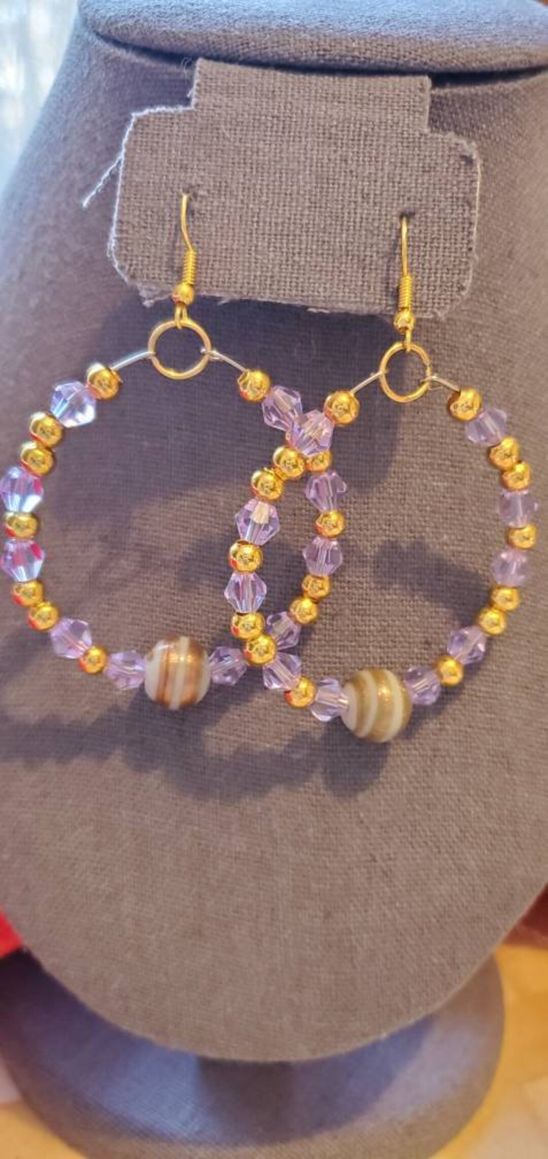 Handmade Memory Wire Earrings - Etsy