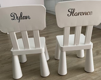 personalised chair for 1 year old