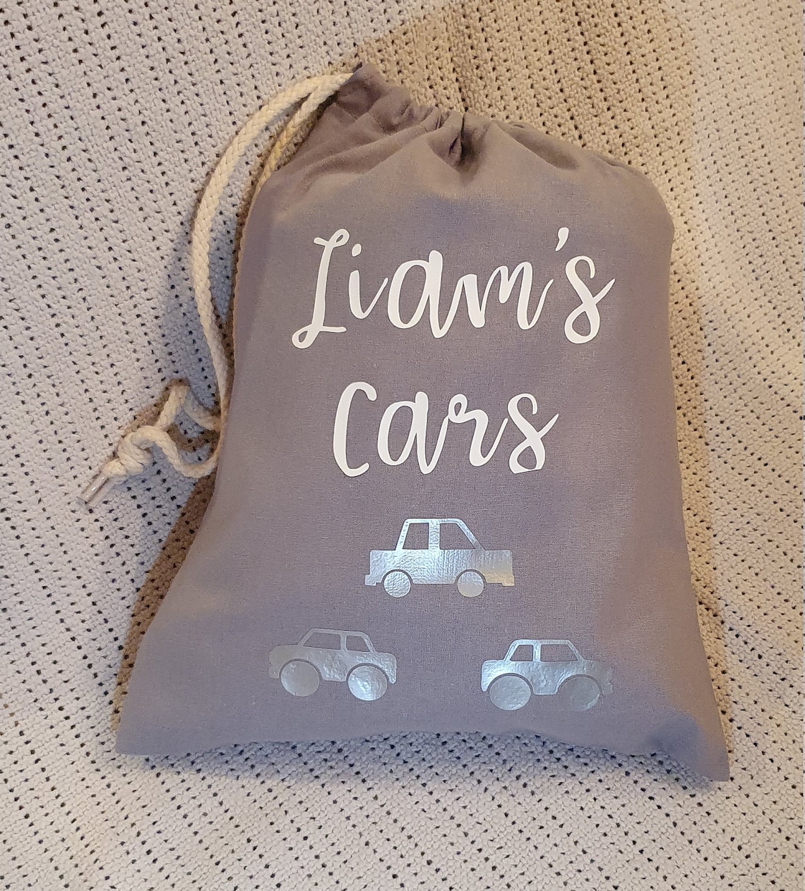 Personalised Toy Bag / Storage Bag / Kids / Nursery Storage / Etsy UK