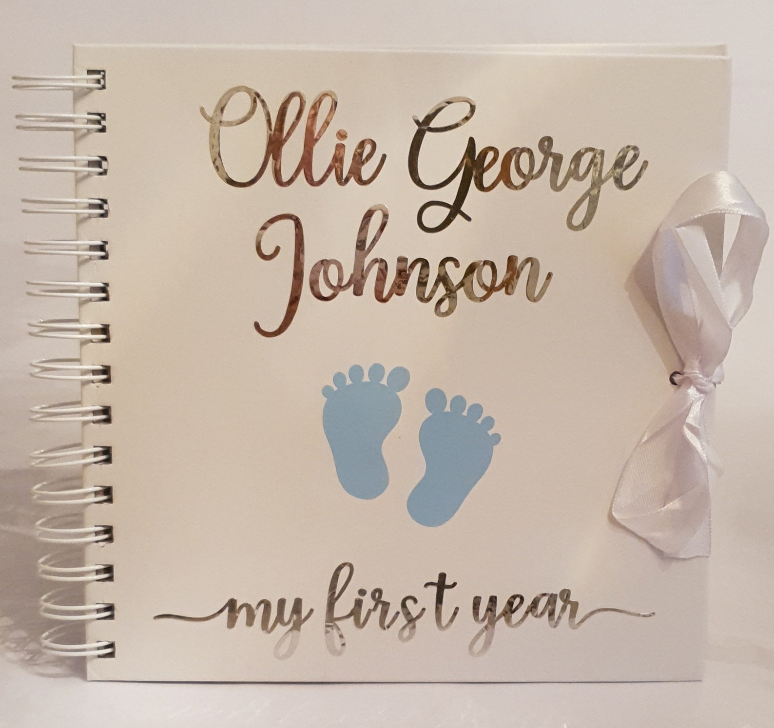 Baby's First Year Scrapbook / Photo Album / Record Book. Etsy UK