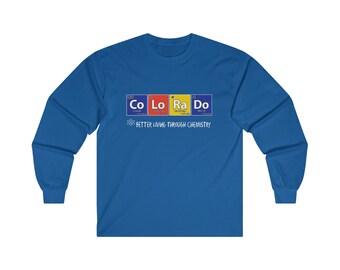 Colorado Long Sleeve Tee | Colorado Shirt | Colorado Gift | Long Sleeve Shirt