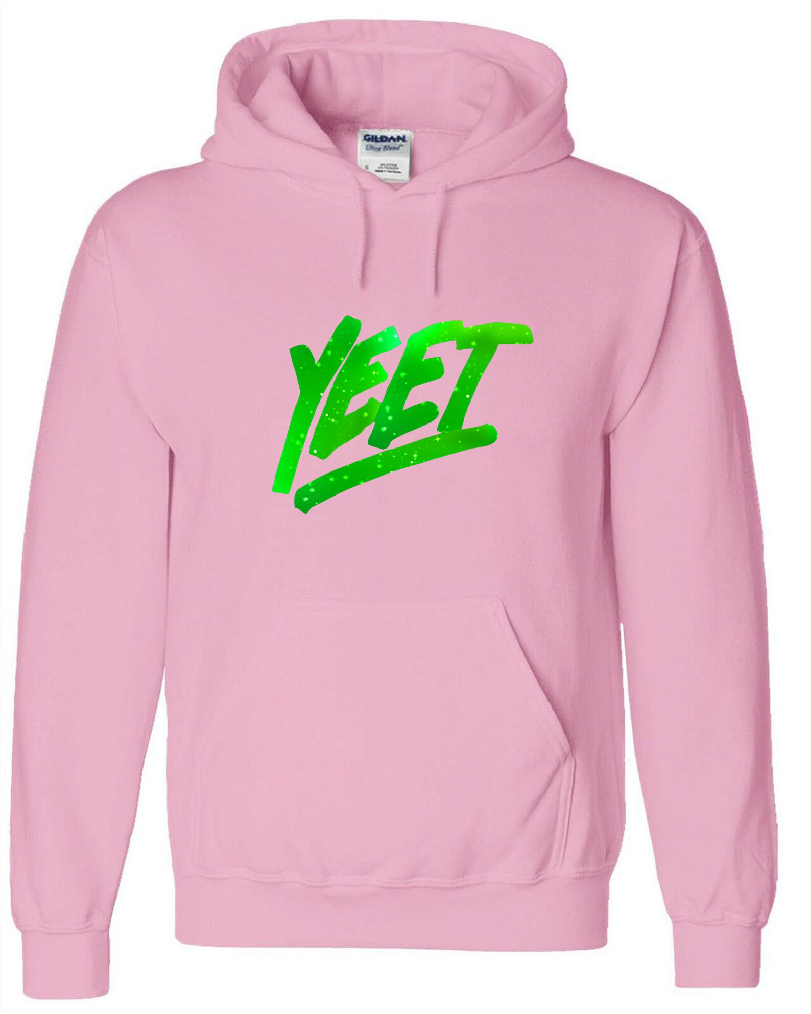 Unisex YEET Green GALAXY Hoodie Yeet Galaxy Hoodie Green Etsy