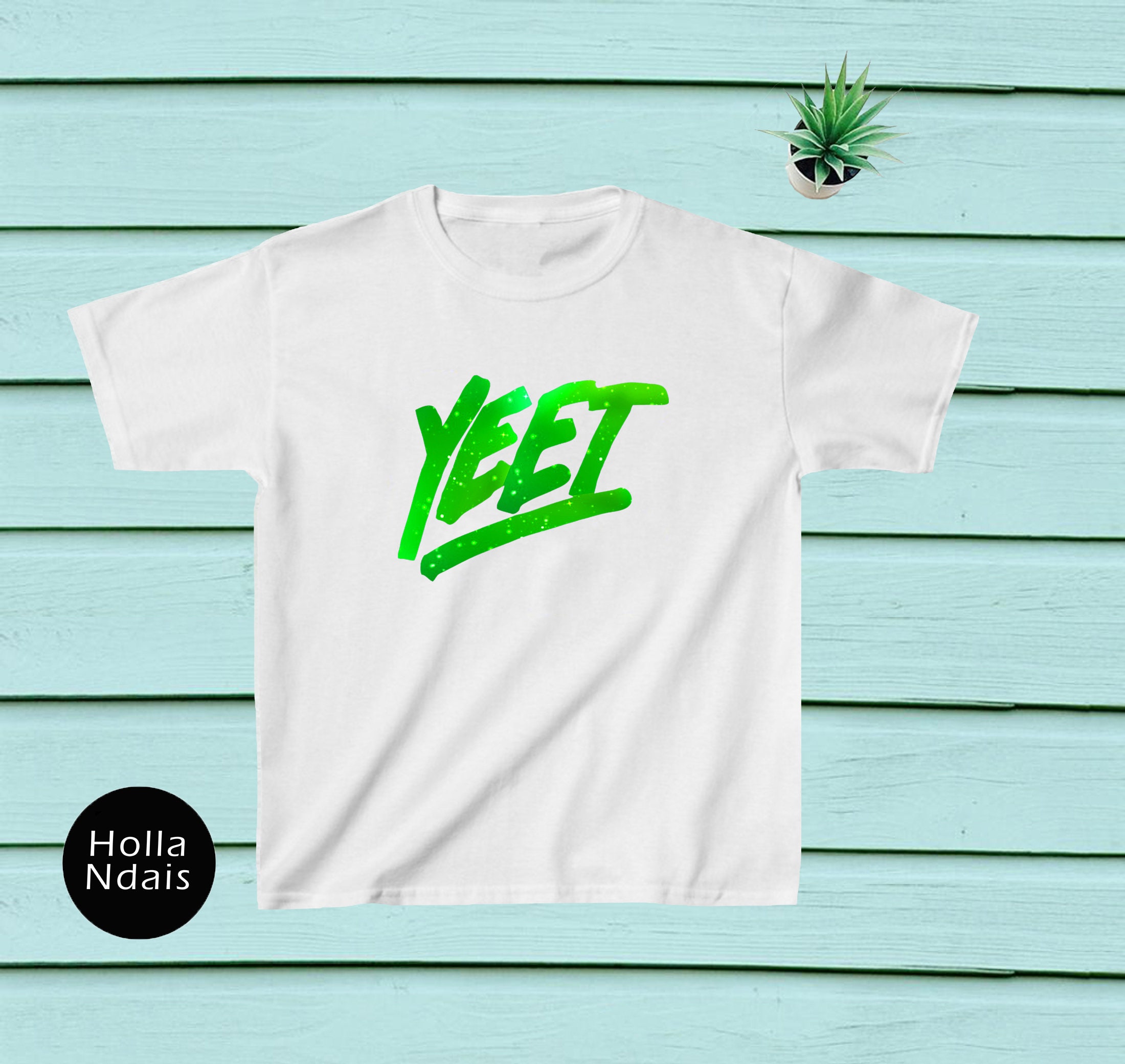 Discover Kids YEET Green GALAXY t shirt, Yeet Galaxy shirt, Kids Green Yeet tshirt