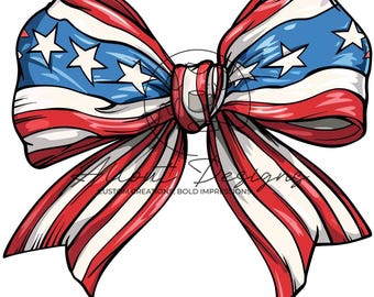 Patriotic Clipart Bundle | 4th of July Sublimation | USA Flag Balloons, Sunflowers, Peace Sign, Bows | Red White and Blue Digital Download