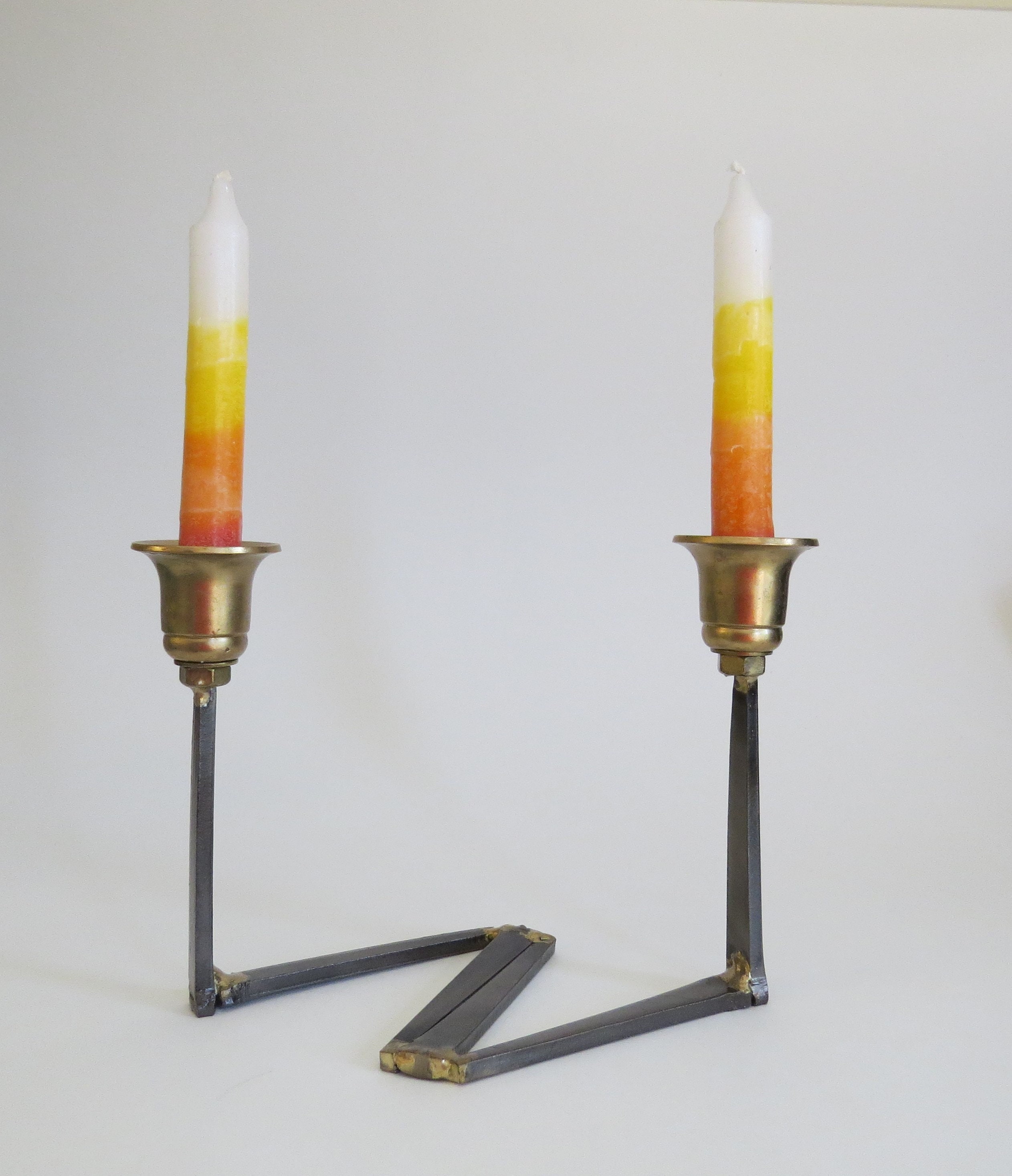 Shabbat Shabbos Sabbath Candle Holder handmade of brass & Etsy