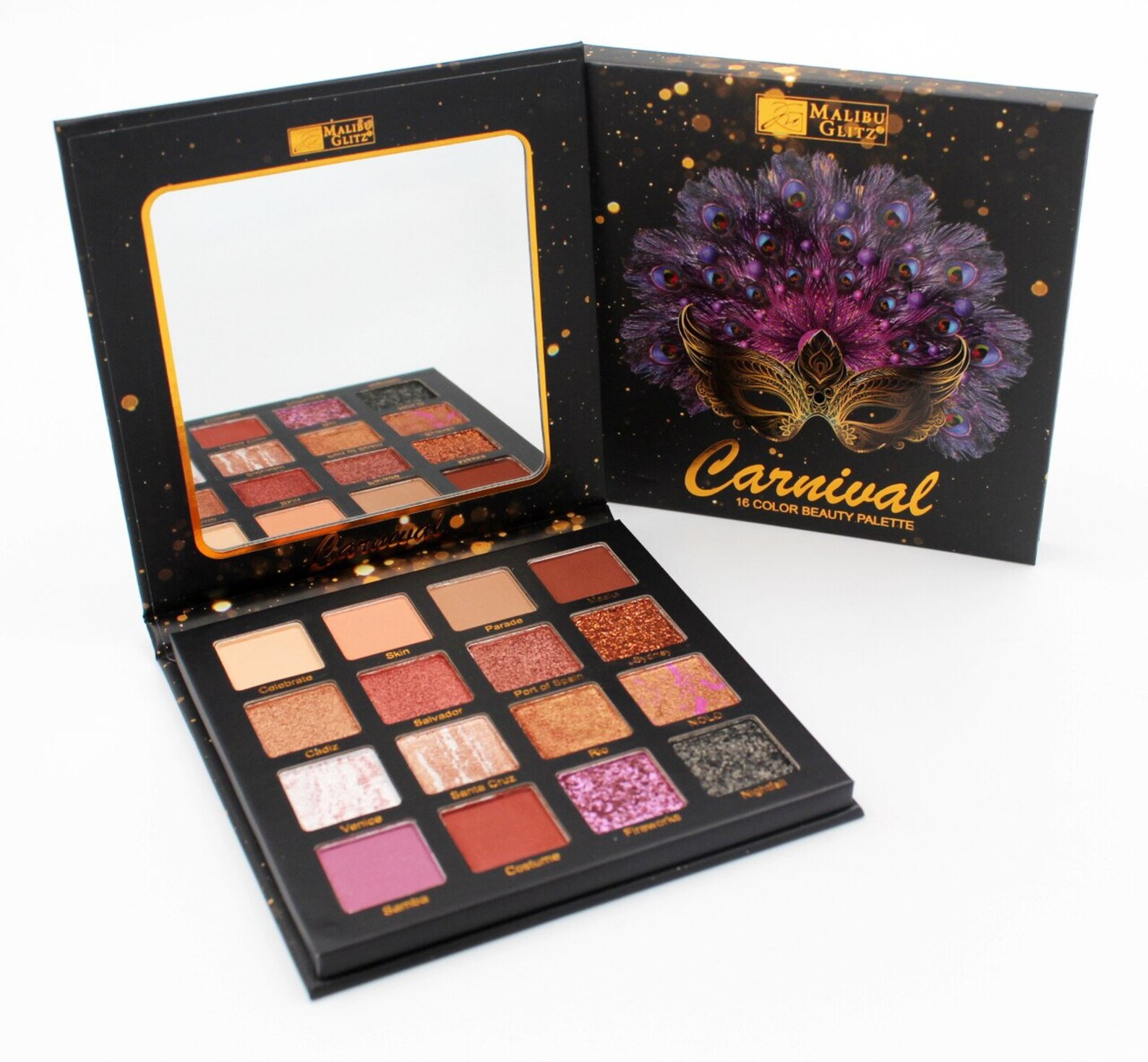 Malibu Glitz Carnival Eyeshadow Palette Etsy