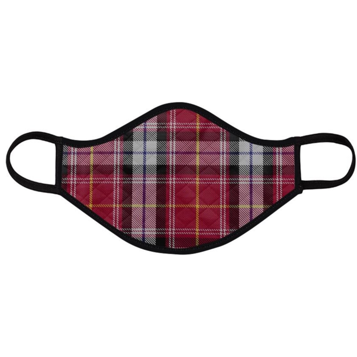 SALE Tartan Face Mask Scottish Football Tartans Hearts Etsy