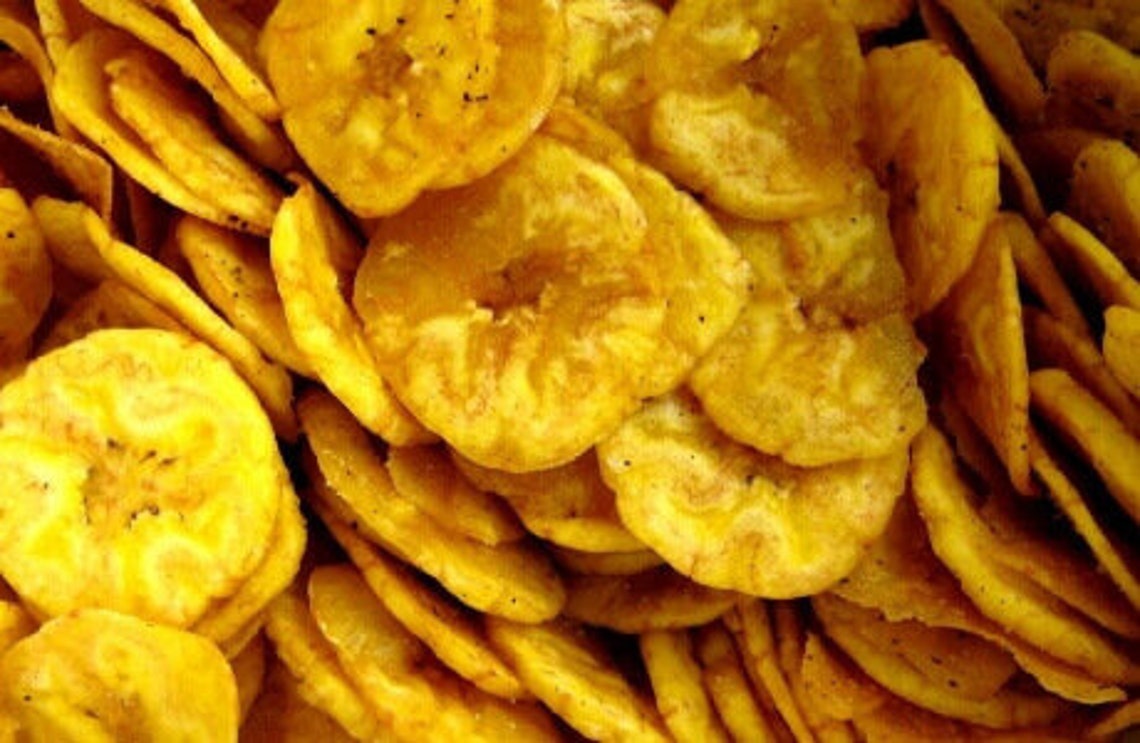 Plantain Chips Nigeria Snacks/ Fried Plantain Etsy