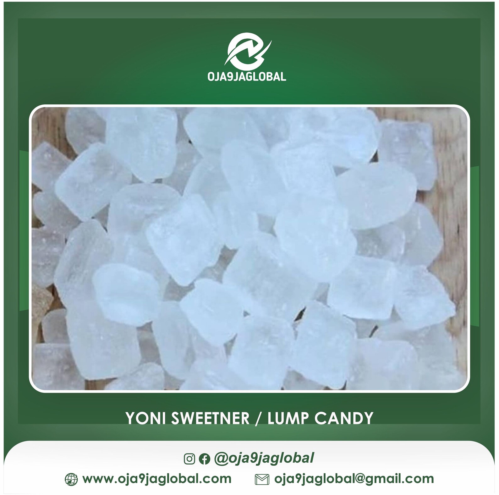 Yoni Sweetner Lump Candy Pure Sugar Cane Kayamanta Etsy