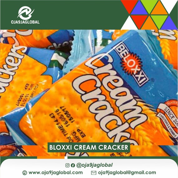 Beloxxi Cream Cracker/ Cream Cracker / Nigeria Biscuit/ Etsy