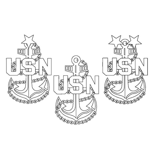 Navy Chief Petty Officer Insignia collection