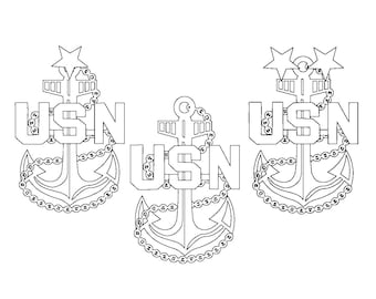 Navy Chief Petty Officer Insignia collectie