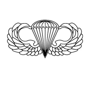 United States Army Airborne Parachutist Badge