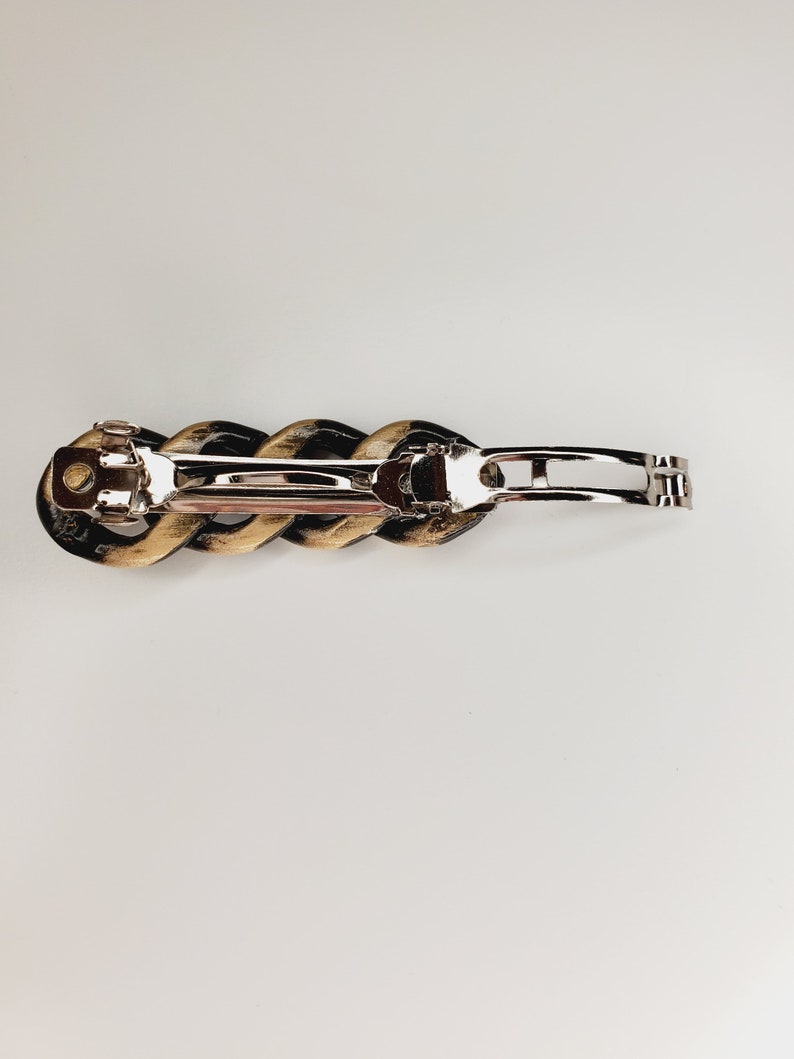 Hair Accessories Metal Hair Barrette Trendy Geometric Modern Gold Clip Chain Hair Clip Gold Hair Pin Minimalist Accessories