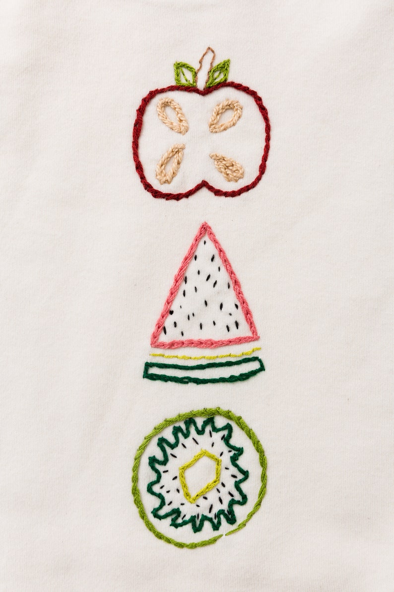 fruity organic cotton onesie