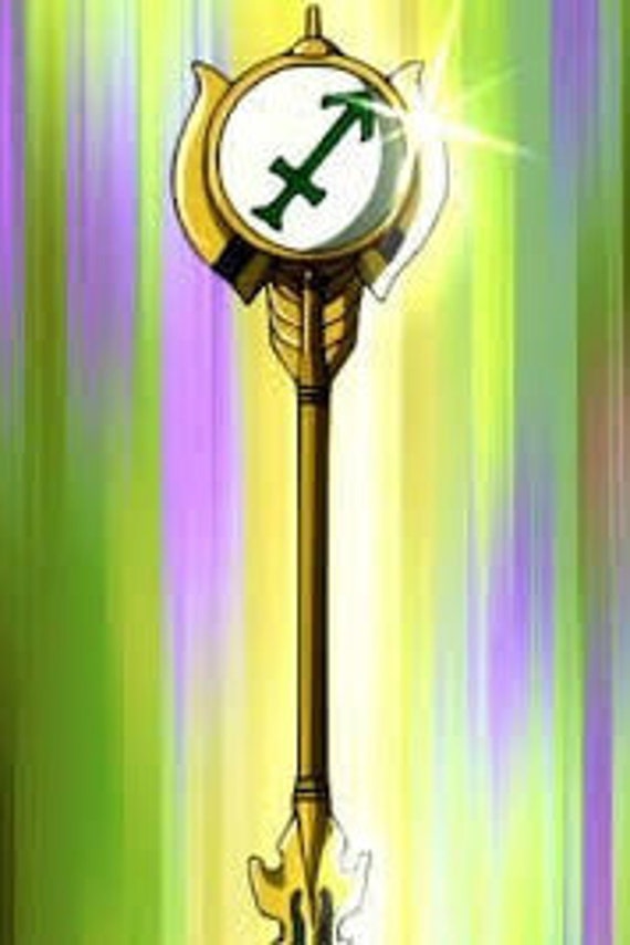 Fairy Tail Golden Key Sagitarius Stl Etsy