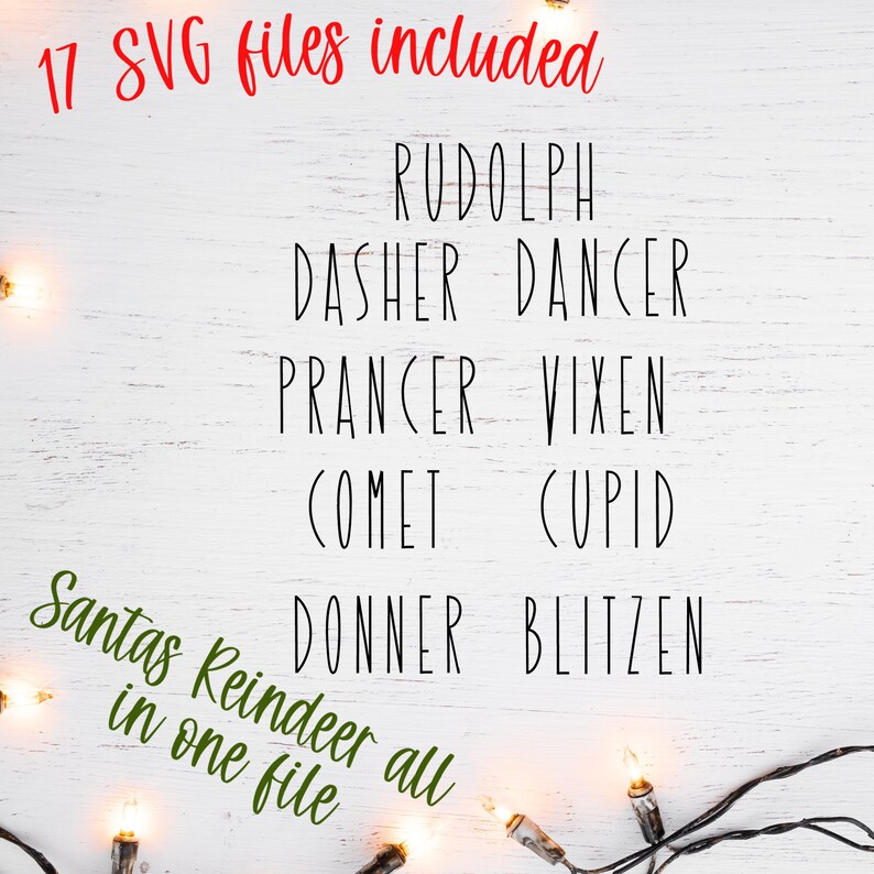 Download Rae Dunn Inspired Christmas SVG Bundle for cricut or | Etsy