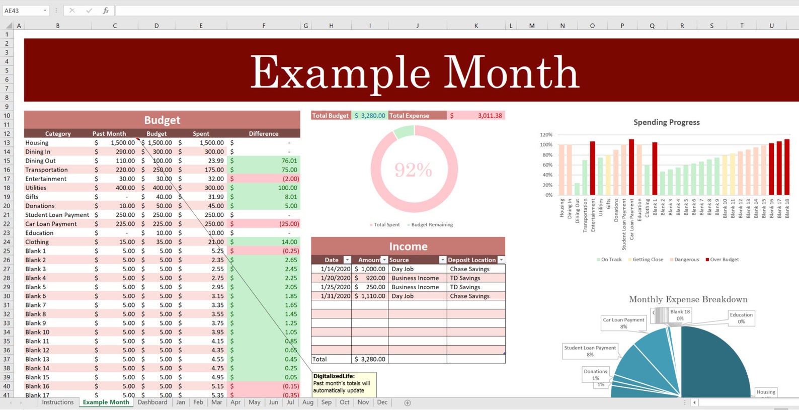 excel personal budget template for mac excel personal budget template for mac