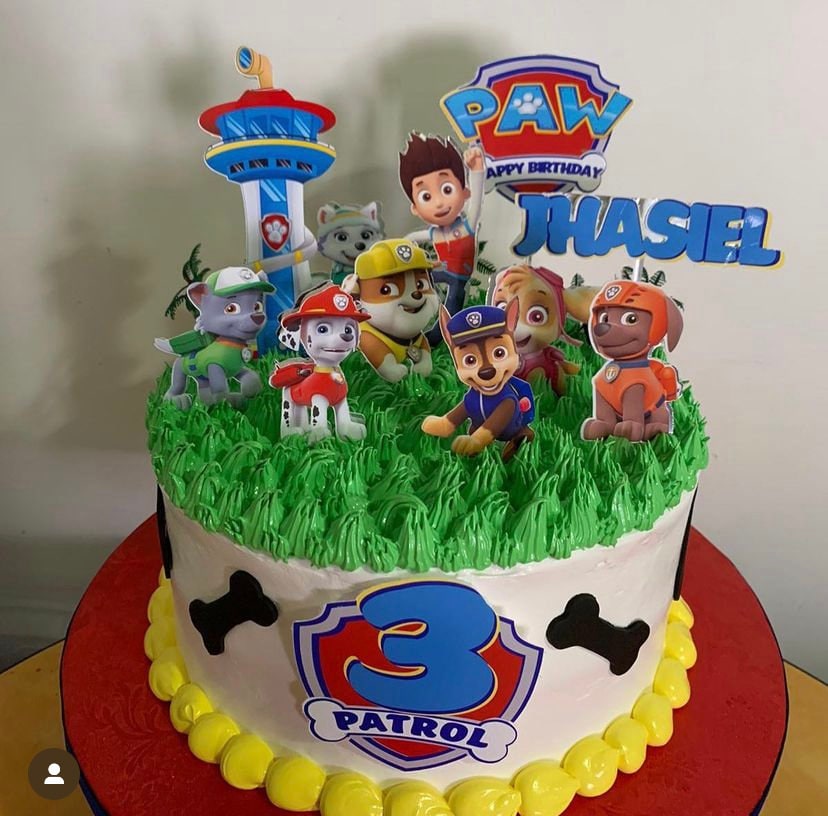 Paw Patrol Cake Topper Etsy Australia