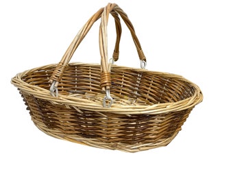 HANDMADE Wicker Display  Basket,Wedding,TRAY STORAGE