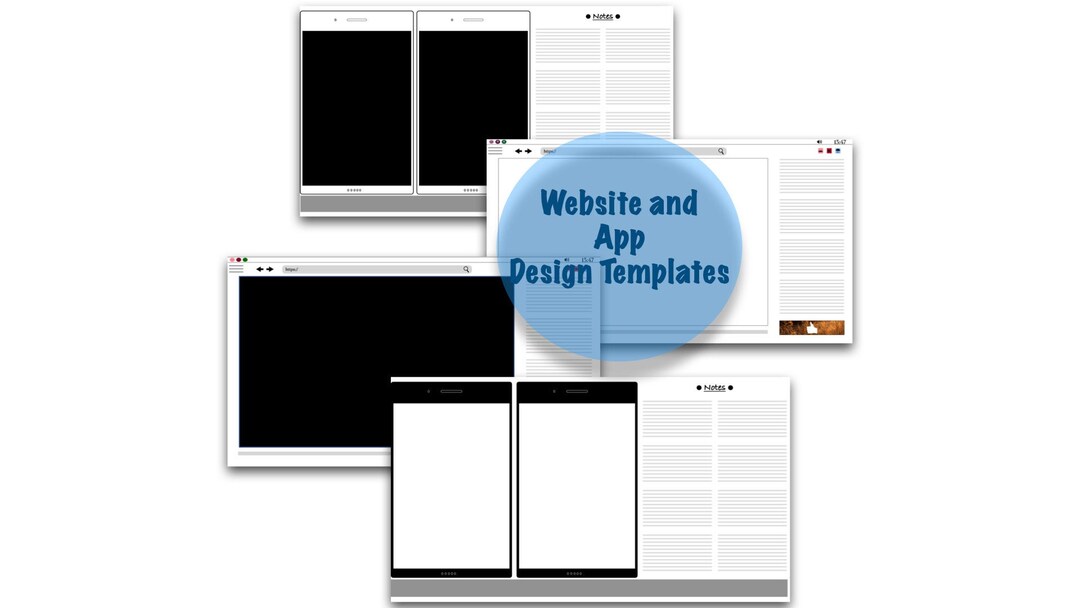 Digital Website Design Templates - Etsy