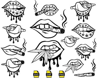 Download Weed Lips Svg Etsy