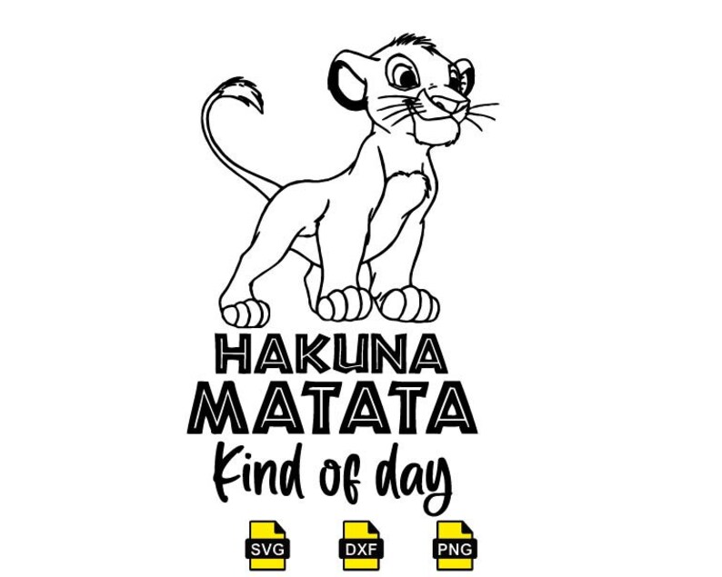 The Lion King Svg Timon Pumba Simba Cut File Outline Etsy