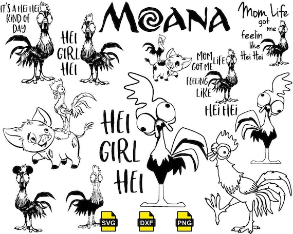 Hei Hei Svg Hei Hei Outline Svg Moana Svg Moana Birthday Etsy Hei Hei Svg Hei Hei Outline Svg Moana Svg Moana Birthday Etsy