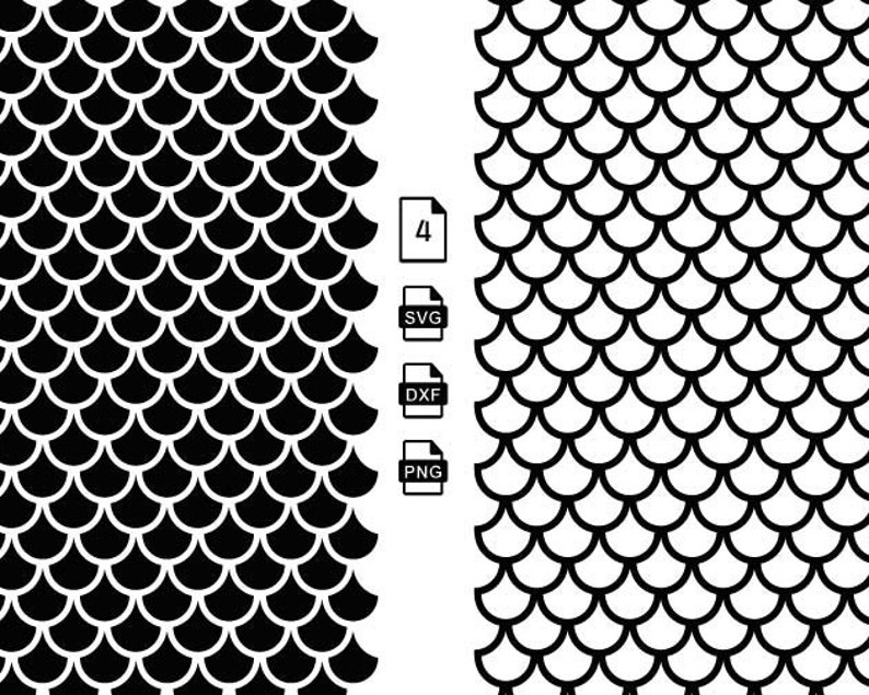 Free Free 63 Mermaid Pattern Svg SVG PNG EPS DXF File