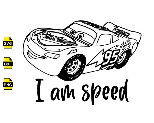 I Am Speed - Etsy