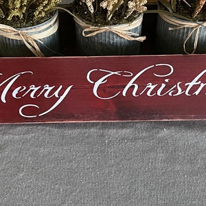 Merry Christmas Sign, Merry Christmas Decor, Farmhouse Sign, Holiday Sign, Merry Christmas Wood Sign, Christmas Wooden Sign, Christmas Decor