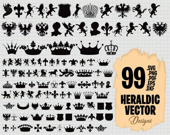 Free Free 189 Lion Heraldry Svg SVG PNG EPS DXF File