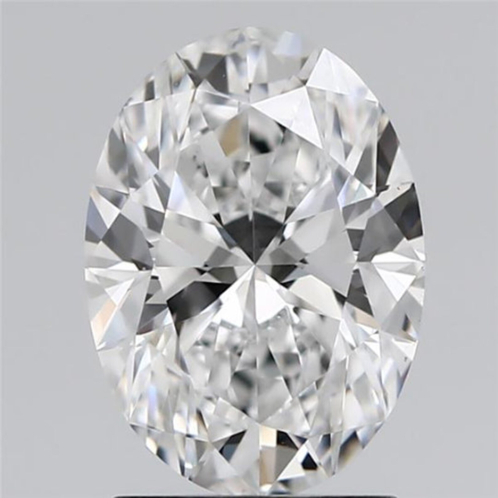 Oval 2.02 Carat Lab Created Diamond D Color VS1 Clarity Etsy
